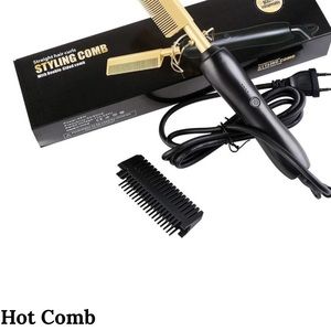 2 in 1 iron hot comb hair curler/ straightener RRP $45